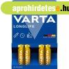 Elem AAA mikro LR03 Longlife 4 db/csomag, Varta 