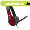 Canyon CNS-CHSC1BR Headset Black/Red