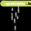 DIAMOND LED PENDANT 28W 3000K, CHROME