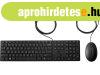 HP 320MK Wired Keyboard and Mouse Black HU