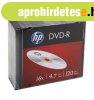 HP DVD-R 4,7Gb 16x Slim tok 10db/csomag (10-es cmke)