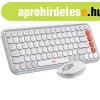 Logitech Pop Icon Wireless Keyboard Combo Off White US