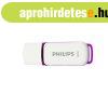 Pendrive 64Gb. USB 2.0 Philips Snow Edition fehr-lila