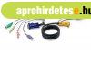 ATEN PS/2 KVM Cable with 3 in 1 SPHD and Audio 3m Black