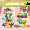 3D-s Montessori fa puzzle jtk gyerekeknek - Dn 1 tmj 