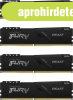 Kingston 64GB DDR4 3200MHz Kit(4x16GB) Fury Beast Black