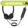 Jabra Engage 50 II UC Stereo Headset + Control Unit Black