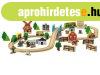 PlayTive Farm Wooden Train Set - 57 darabos falusi gazdasg 