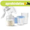 Philips AVENT mellszv kzi, ajndk 5db VIA 180ml pohrral