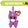 TY: Beanie Boos Clip ROSETTE lila unikornis 8,5 cm