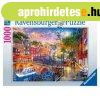 Puzzle 1000 db - Naplemente Amszterdam