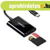 Ugreen 2-in-1 USB-C Card Reader CM265 (Black)