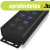 Raidsonic ICY BOX IB-HUB1703-QC3 7 portos USB3.0 hub