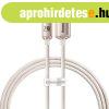 Kabel USB do iP Baseus Crystal Shine, 2.4A, 1.2m (r?owy)