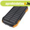 Choetech B658 Solar power bank 2x USB 10000mAh Qi 5W (black-