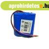 Kt cells akku napelemhez, 2x4000mAh 3.2V, 7,5 x 8 x 3,5 cm