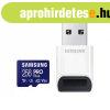 SAMSUNG Memriakrtya, PRO Plus + Reader microSDXC 256GB, CL