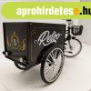 Retro Alloy Classic Tricikli Rszletes Aranyozott Makett