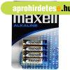 Elem AAA mikro LR03 alkaline 4 db/csomag, Maxell 