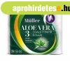 6x Mller Aloe Vera 3 rteg WC papr XXL 24 tekercs