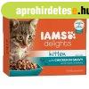 Iams Cat Delights Kitten & Junior csirke falatkk zlete