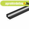 EL-82CR SHELF PROFILE FOR LED STRIP 2.5M, BLACK