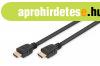 Assmann HDMI Ultra High Speed connection cable, type A 3m Bl