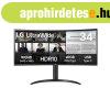 LG velt monitor 34" 34WR55QK, 3440x1440, 21:9, 300cd/m