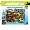 Puzzle 100 db - Jrmvek az ptkezsen