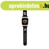 Karl Lagerfeld raszj fekete KLAWMSLKCNK Apple Watch 38mm /