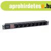 Equip Hlzati Eloszt - 333286 (C14, 8 Schuko, Rack 1U, 1,8