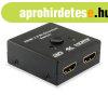 Equip HDMI Switch - 332723 (1x Bemenet, 2x Kimenet, kt irn