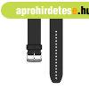 raszj Garmin 22 mm fekete szilikon, ezst csat (QuickFit) 