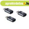 Conceptronic talakt - DONN05G 3-Pack (3db USB-C to MicroU