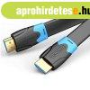 Vention Flat HDMI A male - HDMI A male cable 8m Black