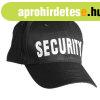 Mil-tec SECURITY sapka, fekete