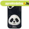 Nimmy Big Eyed Pet 2.0 Panda tok iPhone 16 - fekete