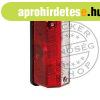 Szlessgjelz lmpa 24V LEDES piros-fehr