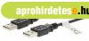 USB 2.0 K�bel A Dugasz - A Dugasz 3.00 m Fekete